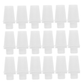 Gatuida 60Pcs Plastic Strain Relief Connectors for Light Fixtures Cable Clips for Easy Installation Reliable Wire Fasteners for Home Lighting Projects for DIY