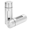 Stainless Steel Condiment Seasoning Container Pots Set with Spice Rack