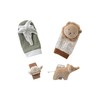 Vertbaudet Baby Rattle Set: Bracelets & Socks Babylon Beige