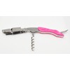 Pink Handle Professional Corkscrew Double Hinge Deluxe Waiters Wine Key