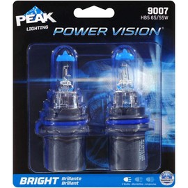 PEAK Power Vision Automotive Performance Headlamp, 9007 HB5, 2 Pack