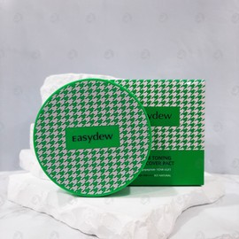 Easydew Glow Balm Cover Pact 19g Original Semi Glow Pact / 이지듀 글로우밤 커버 팩트 19g 본품 세미 글로우팩트