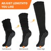 Pilates Grip Socks for Women, Yoga Non Slip Slouchy Socks