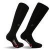 Travelsox mens Compression socks, Black, Large US