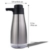 AIKE AIKE 15fl.oz Stainless Steel Liquid Soap Dispenser for Dish