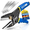 S&R Multifunctional Scissors 250 mm, Precision Cutter with 4 Extra