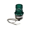 Federal Signal Low Profile Warning Light, Strobe, Green