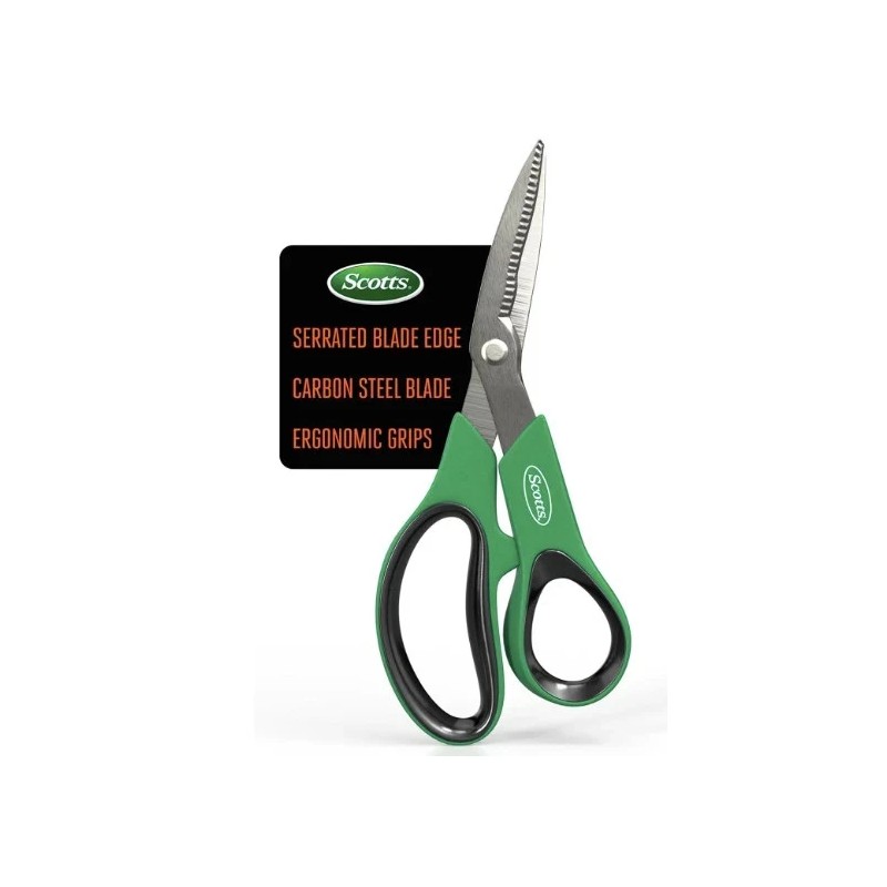 Scotts 8" All Purpose Garden Shears - Gardening Clippers Scissors
