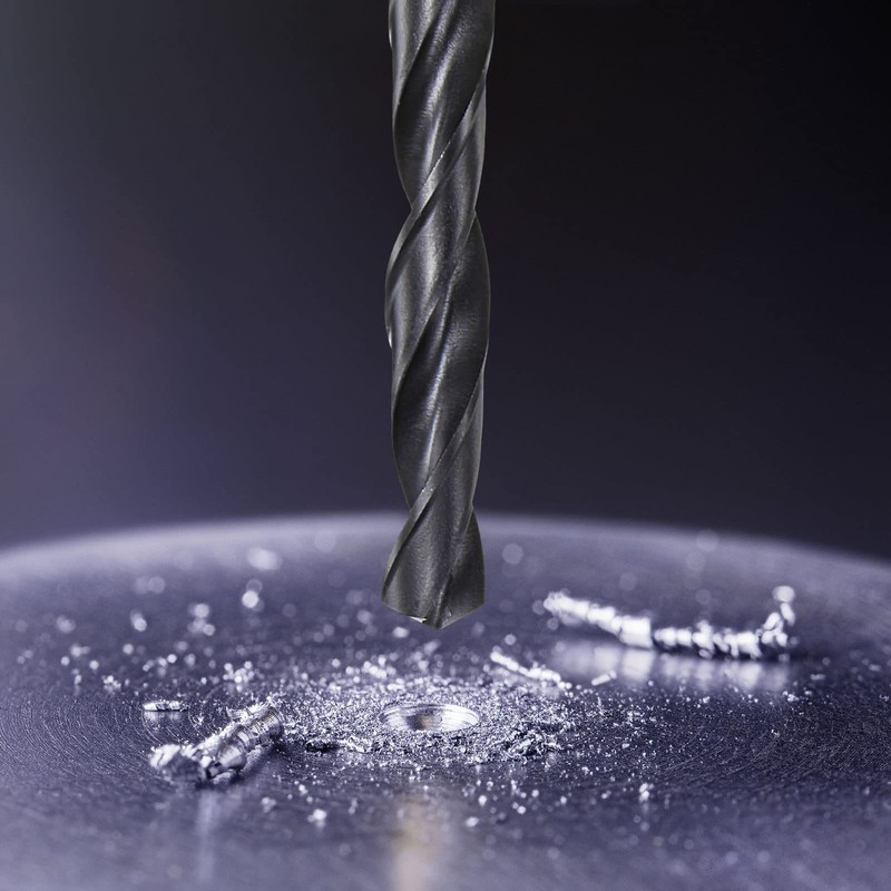 sourcing map 6542 High-Speed Steel Spiral Drill Bit Metal Drill