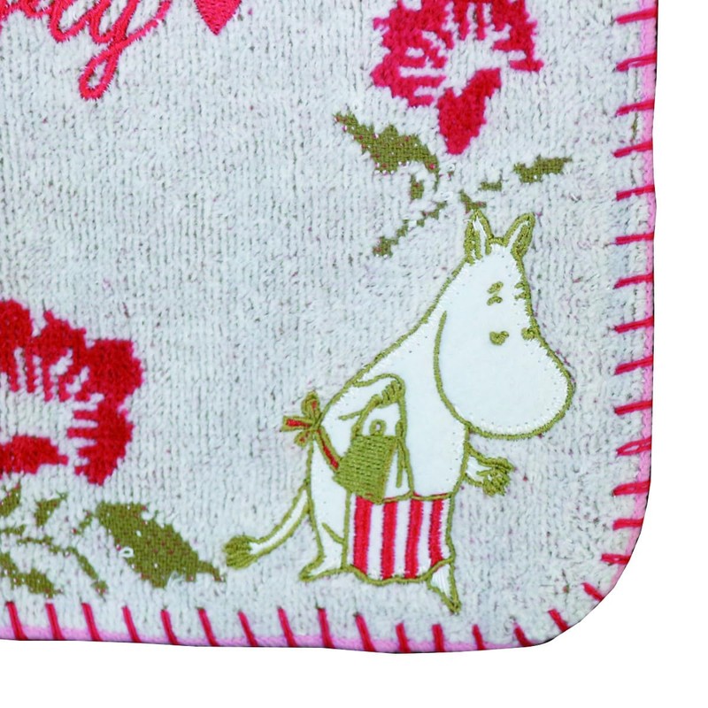 Marushin Moomin 1405039100 Mini Towel, Moomin, Mama's Tea Party, Handkerchief,