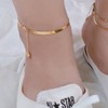 Silver 925 3mm snake rope snake silver anklet mini me