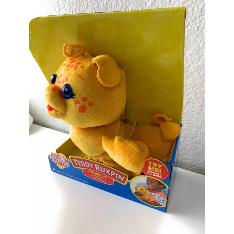 Teddy Ruxpin Hug N Sing Plush - Grubby