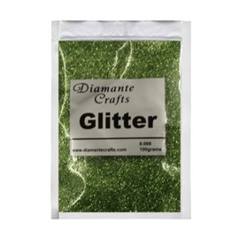100g Grams Glitter - Ultra Fine - Green 3278