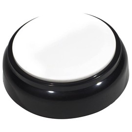 Ravencourt Living Large One Button Talking Clock - Clock and Alarm Function, Helping Elderly Keep Track of time, 70mm