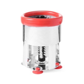 HENDI Glass brush round, ⌀150x(H)190 mm, White/Red