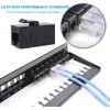 VANDESAIL 60 Pack Ethernet Couplers RJ45 Cat6 Keystone Coupler Cat5
