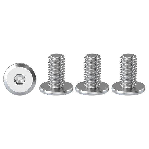 Drenky M4 Furniture Bolts, Flat Head Furniture Screw M4 X