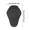 Lightweight EVA Motorcycle Back Protector Black