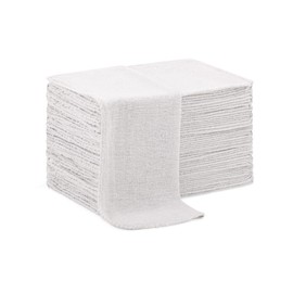 Arkwright Multipurpose Shop Towels - (Bulk Pack of 50) Absorbent & Quick Drying 100% Cotton Cleaning Shop Rags for Mechanic, Automotive, Restaurant, and Housekeeping, 12x14 in, White