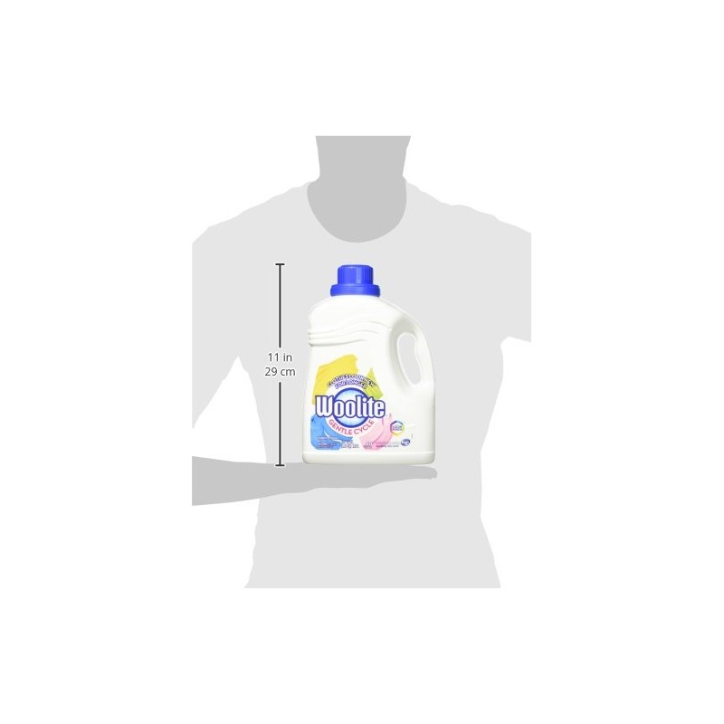 Woolite All Clothes Liquid Laundry Detergent, 66 Loads, Gentle Cycle,