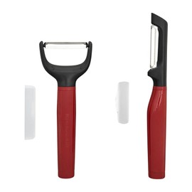 KitchenAid Universal Y and Euro Peeler Set, 8.7-Inch, Empire Red