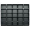 Wetec Deep Drawing Tray 40 mm, ESD, Compartments Pack of