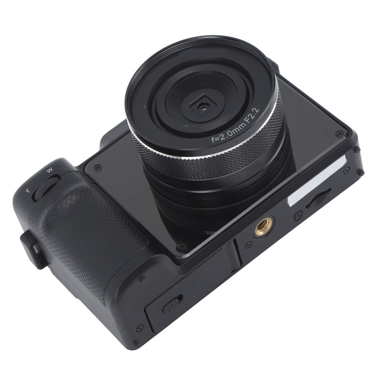4K Digital Camera Front Rear Dual Lens 48 Megapixels 18X