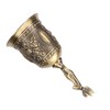 Deer Shape Hand Bell Vintage Plating Process Rustproof Polished Finish
