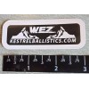 Kestrel Ballistics WEZ 5700X Weather Meter Vinyl Decal Sticker Shot Show