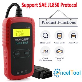 VC300 Check Engine Code Reader OBD2 Scanner with Reset Engine Light Read & Clear Codes
