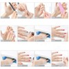 36W UV Nail Dryer for Gel Polish 4pcs 9W Electronic