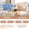 JAUREE Clothes Drying Rack 2 Tiers, Heavy Duty Drying Rack
