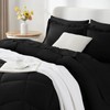CozyLux Full Comforter Set with Sheets 7 Pieces Bed in
