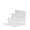 Acrylic Wallet Display Stand Holder Acrylic Jewelry Display Riser Shelf