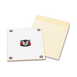 Shinokoma KM-301 Shikishi Kumamon Square Face Up, Pack of 1