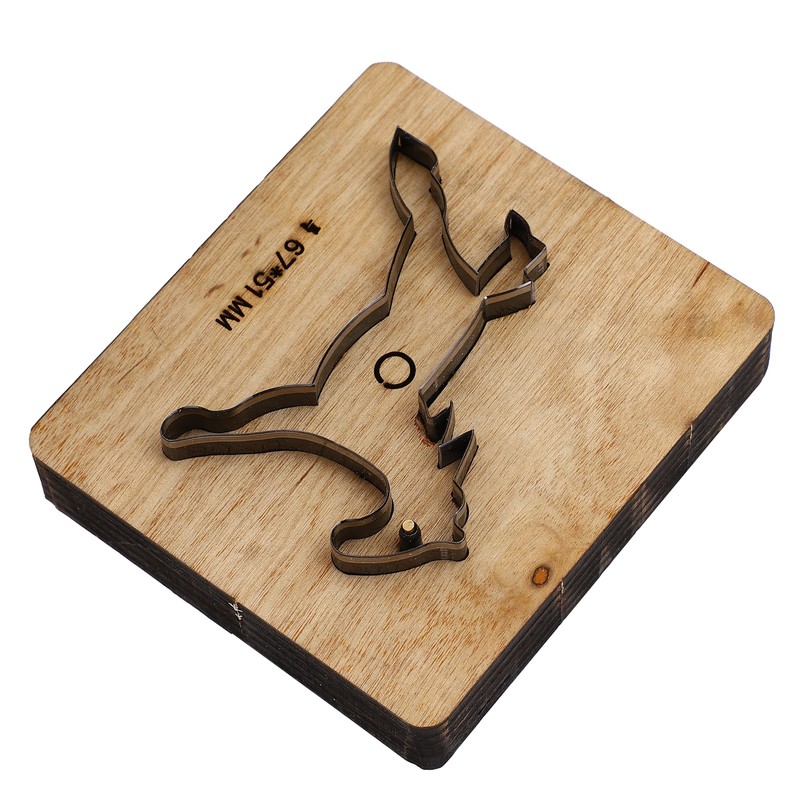 Leather Cutting Die Horse Shape Sharply Clean Edge Alloy Steel