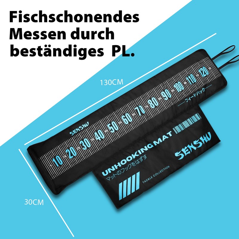 Senshu Unhooking mat for measuring fish, gentle unhooking, small pack