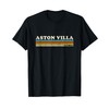 Retro Stripe Aston Villa T-Shirt