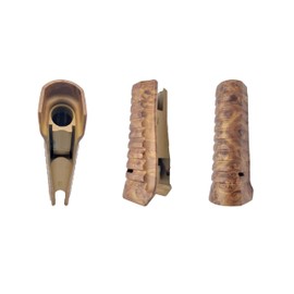 Universal Fit Wooden-Effect Coated Furniture Kit – Raptor Bird’s Head Grip and Forend Set for Turkish 12ga Shotguns – Premium Ergonomic Design