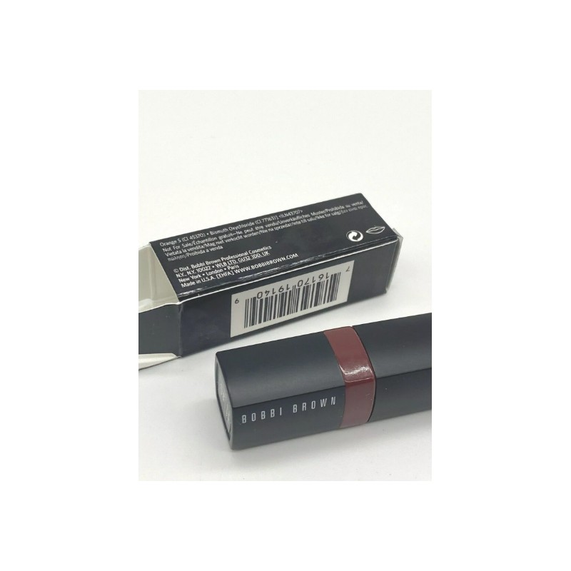 Bobbi Brown Crushed Lip Color Lipstick in RUBY red TRAVEL