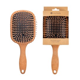 Michida Hair Brush, Paddle Brush, King Paddle Brush, For Men, Women, Children, Scalp, Massage, Comb, Improve Hair Quality (Full Length 10.2 inches (26 cm), 1 Piece