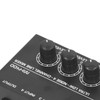 4 Channel Mixer Black Ultra Low Noise 4 Channel Compact