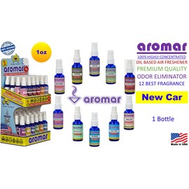 AROMAR BUY 2, GET 1 FREE 😍 AROMAR 100% OIL HIGHLY CONCENTRATED AIR FRESHENER NEW CAR 1