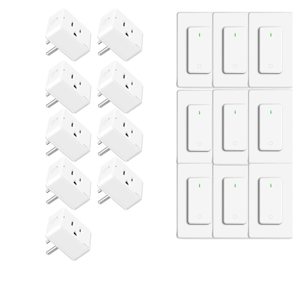 Remote Control Outlet,Greencycle Wireless Remote Control Outlet Plug,On/Off Light Switch