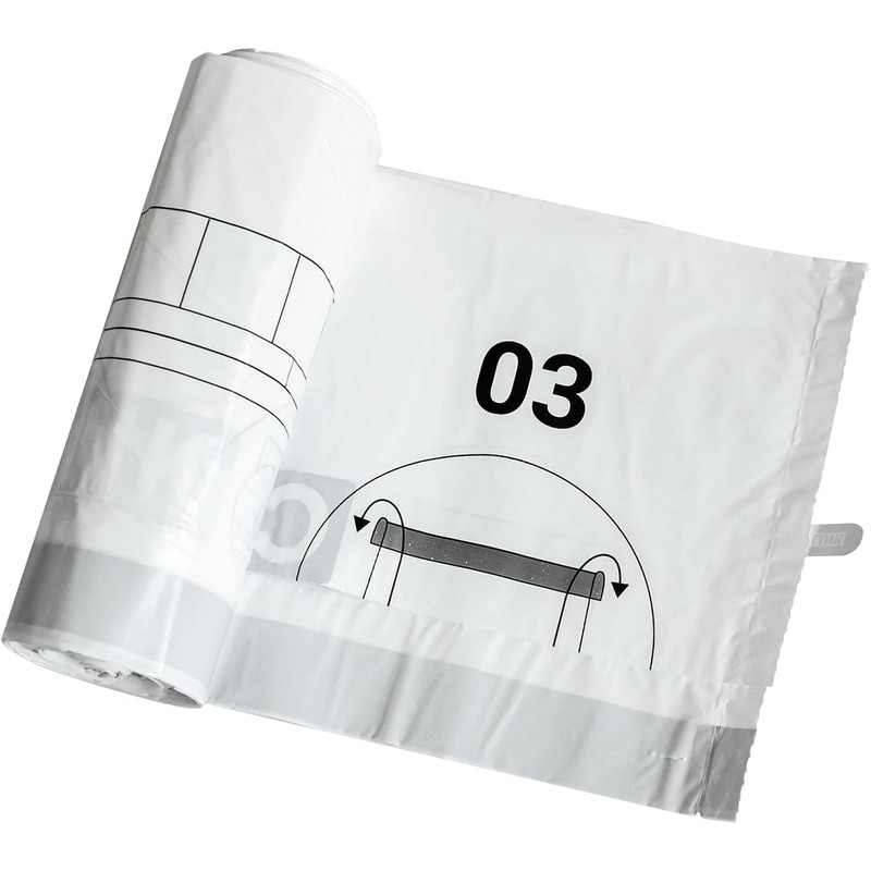 80 Pack CATLINK Trash Bags, for Automatic Cat Litter Box