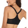 Lemorosy Women's Lace Racerback Front Closure Bra Plus Size Full