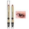FOMIX Two-Color Eyeshadow Stick, Eyeshadow Pencil, Glitter, Eyeshadow Stick, Crayon,