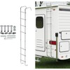 ECOTRIC RV Exterior Ladder for Travel Trailers Universal RV Motorhome