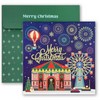 Maeum-Dama Premium Christmas 3D Pop-Up Musical Melody Card + Envelope