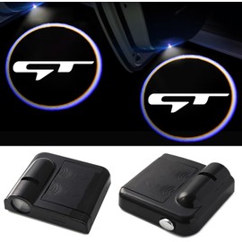 2PCS Never Fade Door Lights Logo,Courtesy LED Welcome Light Lamps Accessories fit for Forte Picanto Proceed Rio K5 Sportage Stinger Soul GT Line